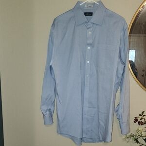 Men's Light Blue Dress Shirt by E.B Wood